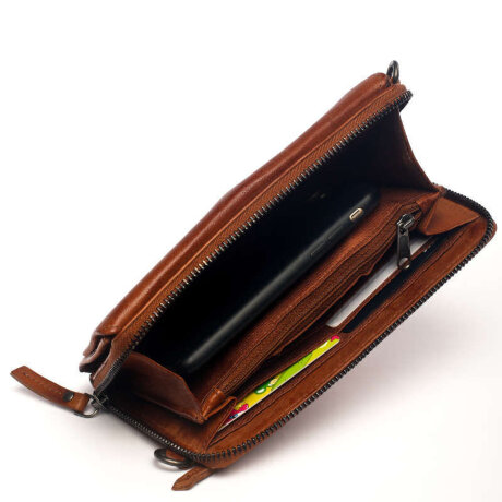 Сумка-клатч Bear Design CP6038 cognac