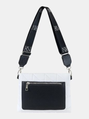 Сумка кросс-боди KN 010-31404 бел/треуг.