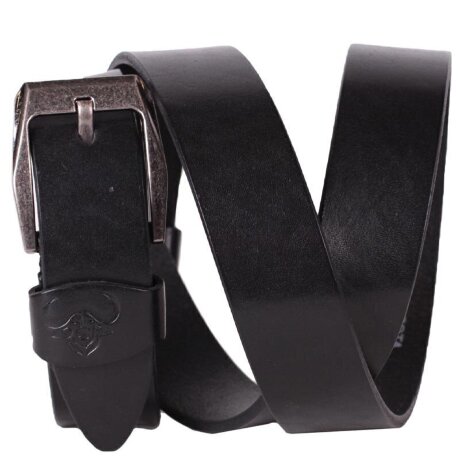 Ремень 40мм Remart буйвол гладкий черн ИМ