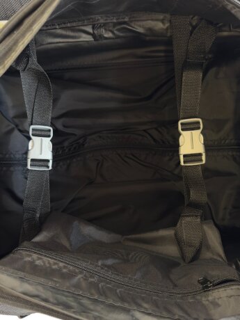 Сумка дорожная на колесах TsV 441,22 черн.жак/алюм