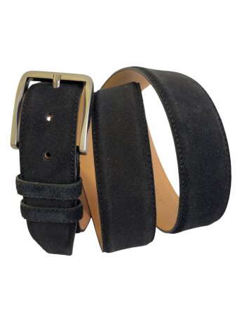 Ремень женский VW 40мм замша чер