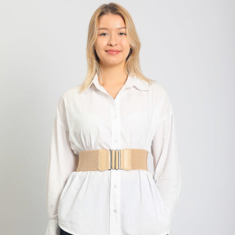 Пояс-резинка 75 темн беж (60-90) Sharpey