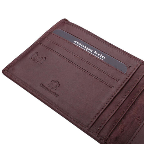 Портмоне Stampa Brio 630-6717DKT Brown