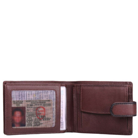 Портмоне Stampa Brio 630-6717DKT Brown