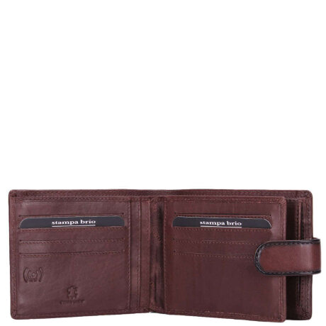 Портмоне Stampa Brio 630-6717DKT Brown