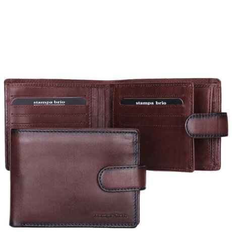 Портмоне Stampa Brio 630-6717DKT Brown