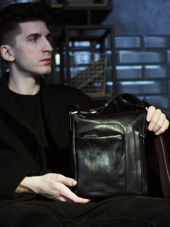 Сумка мужская Chiarugi 62643 black