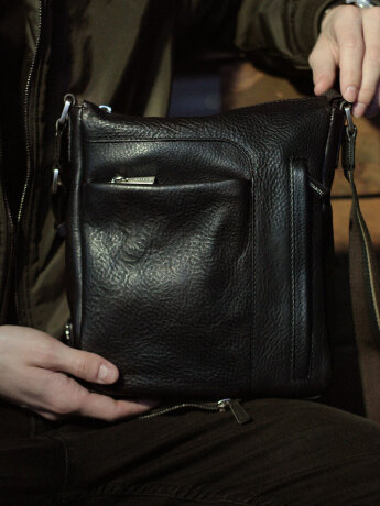 Сумка мужская Chiarugi 62643 black