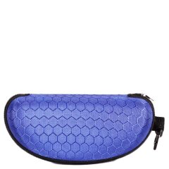 Футляр для очков текстиль син соты