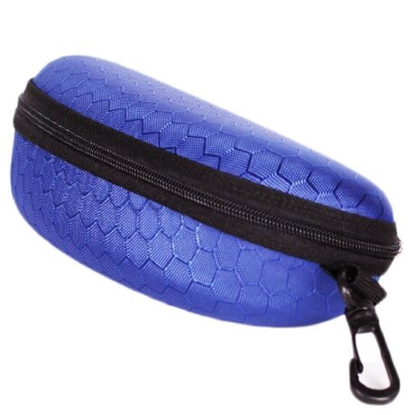 Футляр для очков текстиль син соты