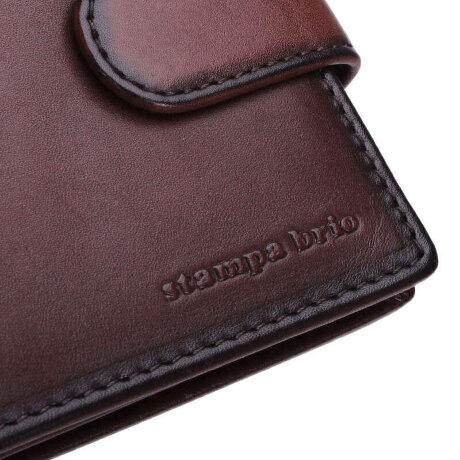 Портмоне Stampa Brio 662-7151DKT Brown