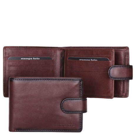 Портмоне Stampa Brio 662-7151DKT Brown