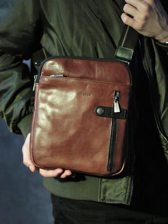 Сумка мужская Chiarugi 62678 brown