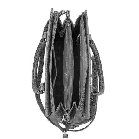 Сумка женская Esse ФЕДЕРИКА сер/кайм 78727