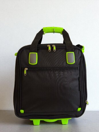 Сумка ручная кладь TsV 461,28 черн/лимон