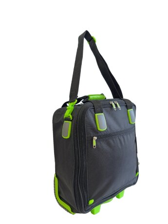 Сумка ручная кладь TsV 461,28 черн/лимон