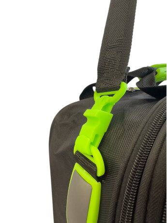 Сумка ручная кладь TsV 461,28 черн/лимон