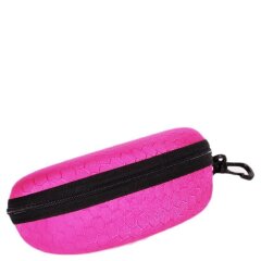 Футляр для очков текстиль роз соты