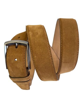 Ремень женский VW 40мм замша рыж