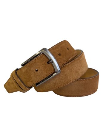 Ремень женский VW 40мм замша рыж