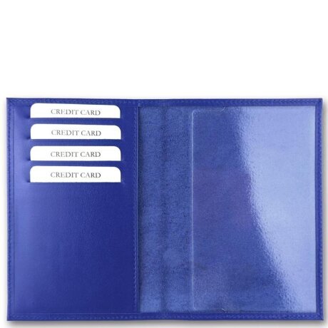 Обложка для паспорта Qoper 0826 blue