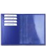 Обложка для паспорта Qoper 0826 blue