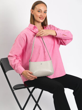 Сумка женская SHARPEY 1-3155 сер фл.