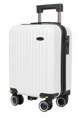 Чемодан Bagvoyage BV01/16 белый со съемными колесами