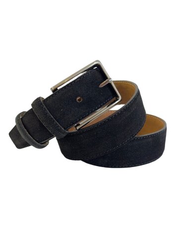 Ремень женский VW 35мм замша чер