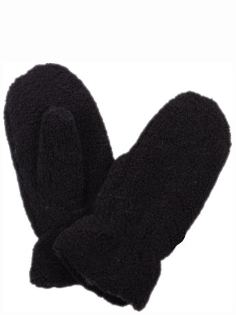 Варежки женские Munasha черн манжет