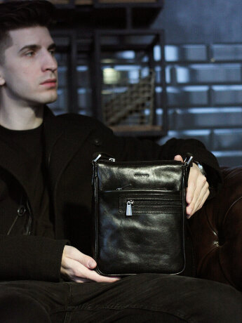 Сумка мужская Chiarugi 2539 black