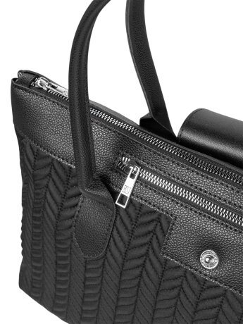 Сумка женская KN 015-30311 черн/косич.