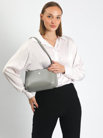 Сумка женская SHARPEY 1-3155 т.сер фл.