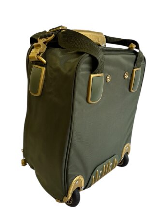 Сумка дорожная на колесах ручная кладь TsV 463,28 хаки/бронз