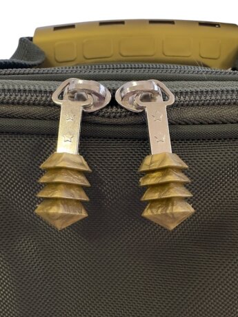 Сумка дорожная на колесах ручная кладь TsV 463,28 хаки/бронз