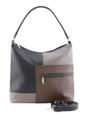 Сумка женская Оливи 1259 черн/сер.кор