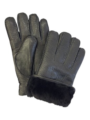 Перчатки мужские на меху Ploneer S-213J р.12 олень