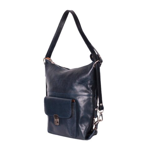 Сумка-рюкзак 6563 blu MiaDonna