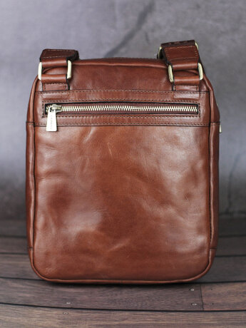 Сумка мужская Chiarugi 2636 cognac