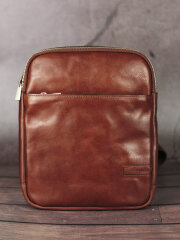Сумка мужская Chiarugi 2636 cognac