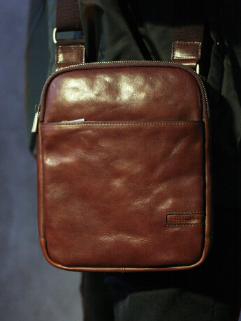 Сумка мужская Chiarugi 2636 cognac