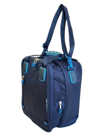 Сумка дорожная ручная кладь TsV 463,28 син/син.пер