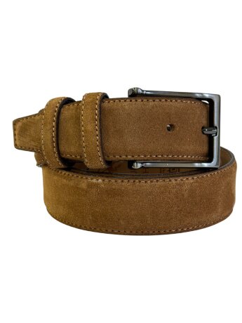 Ремень женский VW 35мм замша рыж