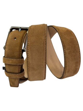 Ремень женский VW 35мм замша рыж