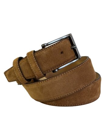 Ремень женский VW 35мм замша рыж