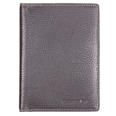 Обложка для паспорта Stampa Brio 112-1485P G Brown LS