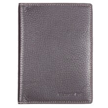 Обложка для паспорта Stampa Brio 112-1485P G Brown LS