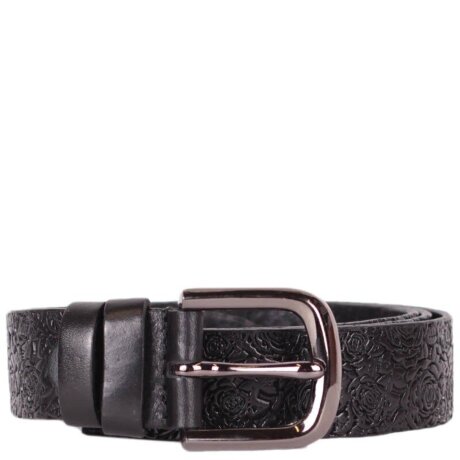 Ремень Sharpey цветы 35 черн (110) 