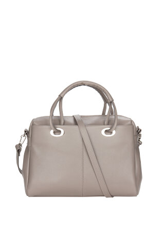 Сумка женская ESSE АЗАЛИЯ сер/беж.бергамо 78752