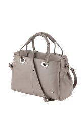 Сумка женская ESSE АЗАЛИЯ сер/беж.бергамо 78752